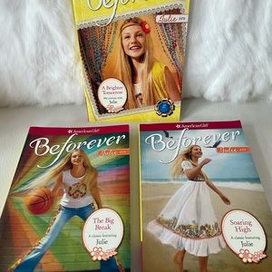 American Girl Beforever Julie Books NWT